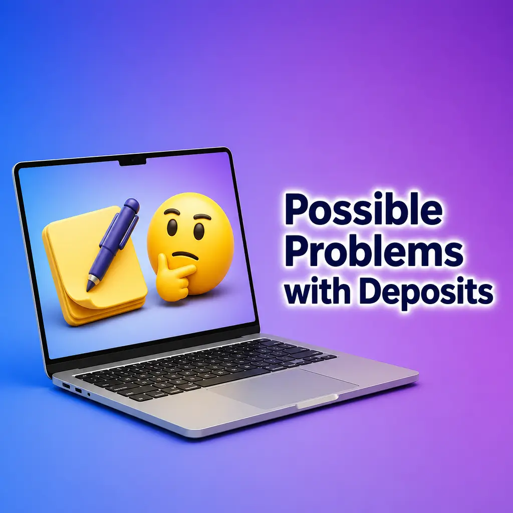 Possible Problems with Deposits