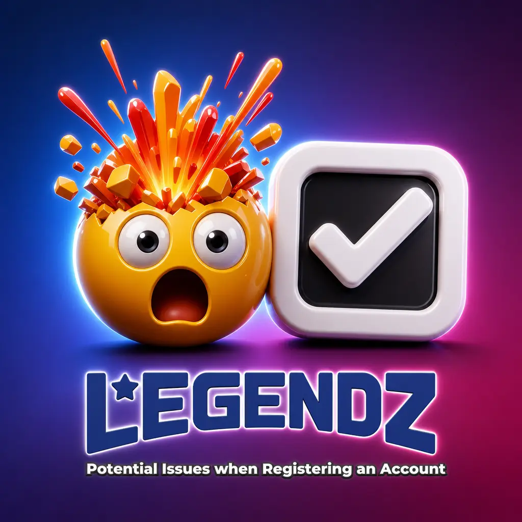 Potential Issues when Registering an Account