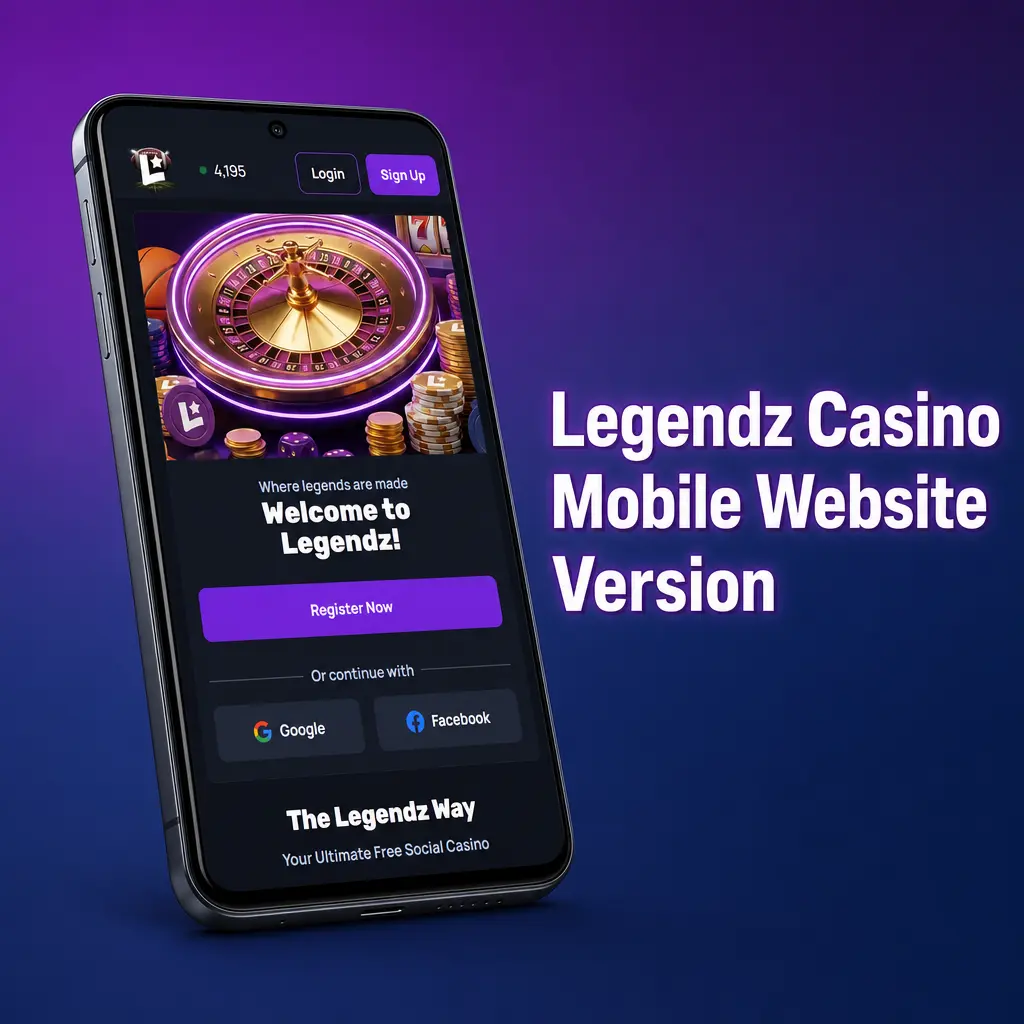 Legendz Casino Mobile Website Version