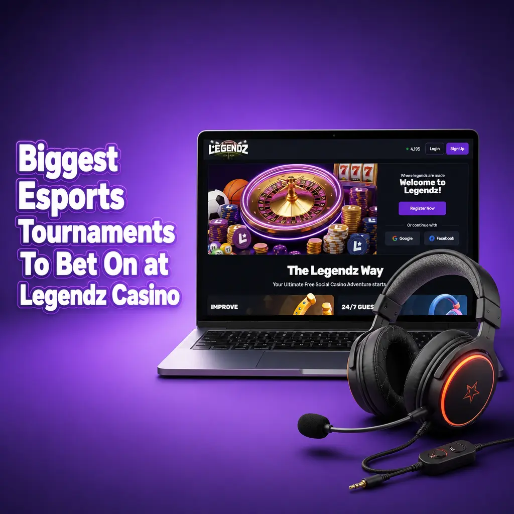 Biggest Esports Tournaments To Bet On at Legendz Casino
