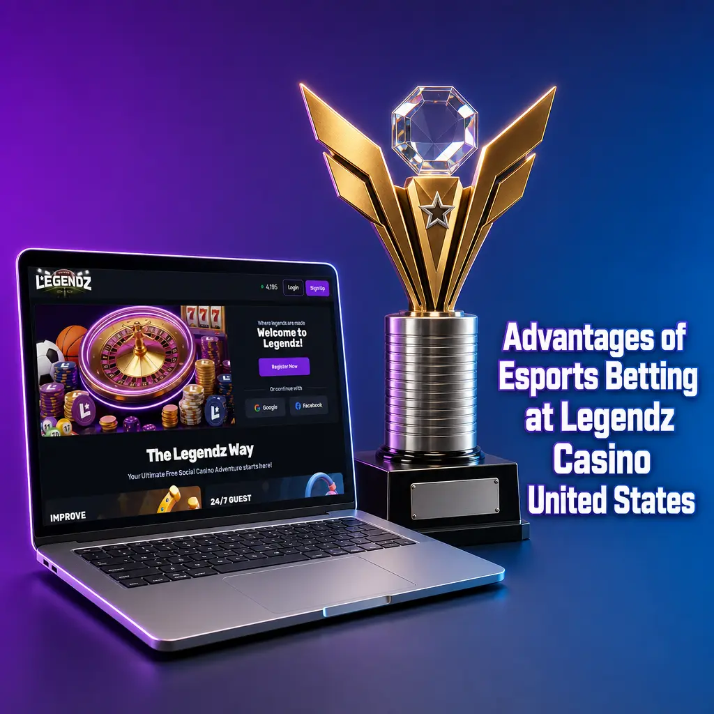 Advantages of Esports Betting at Legendz Casino United States