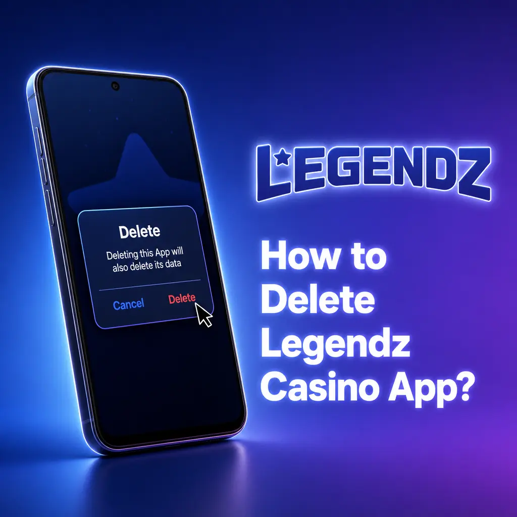 How to Delete Legendz Casino App?