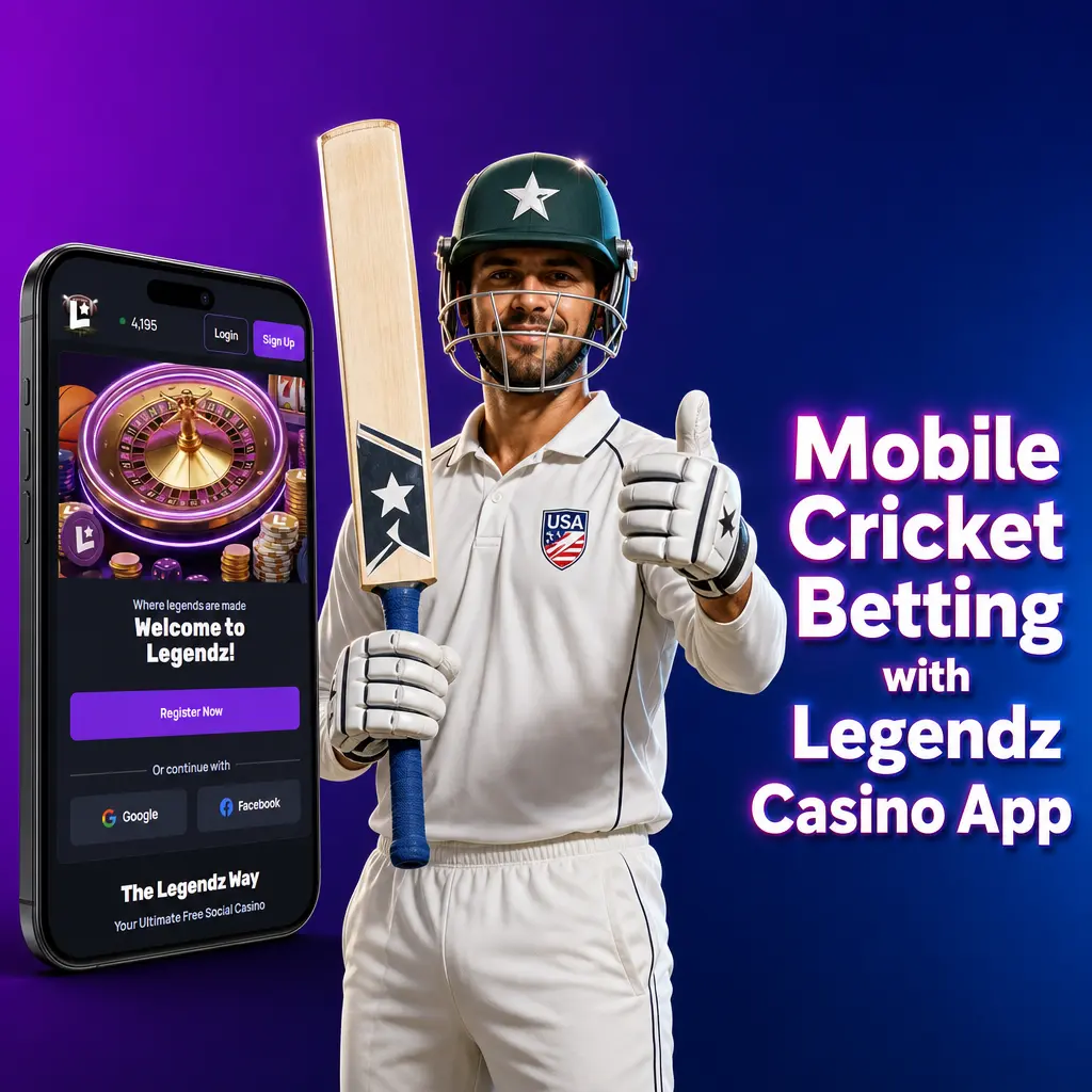 Mobile Cricket Betting with Legendz Casino App