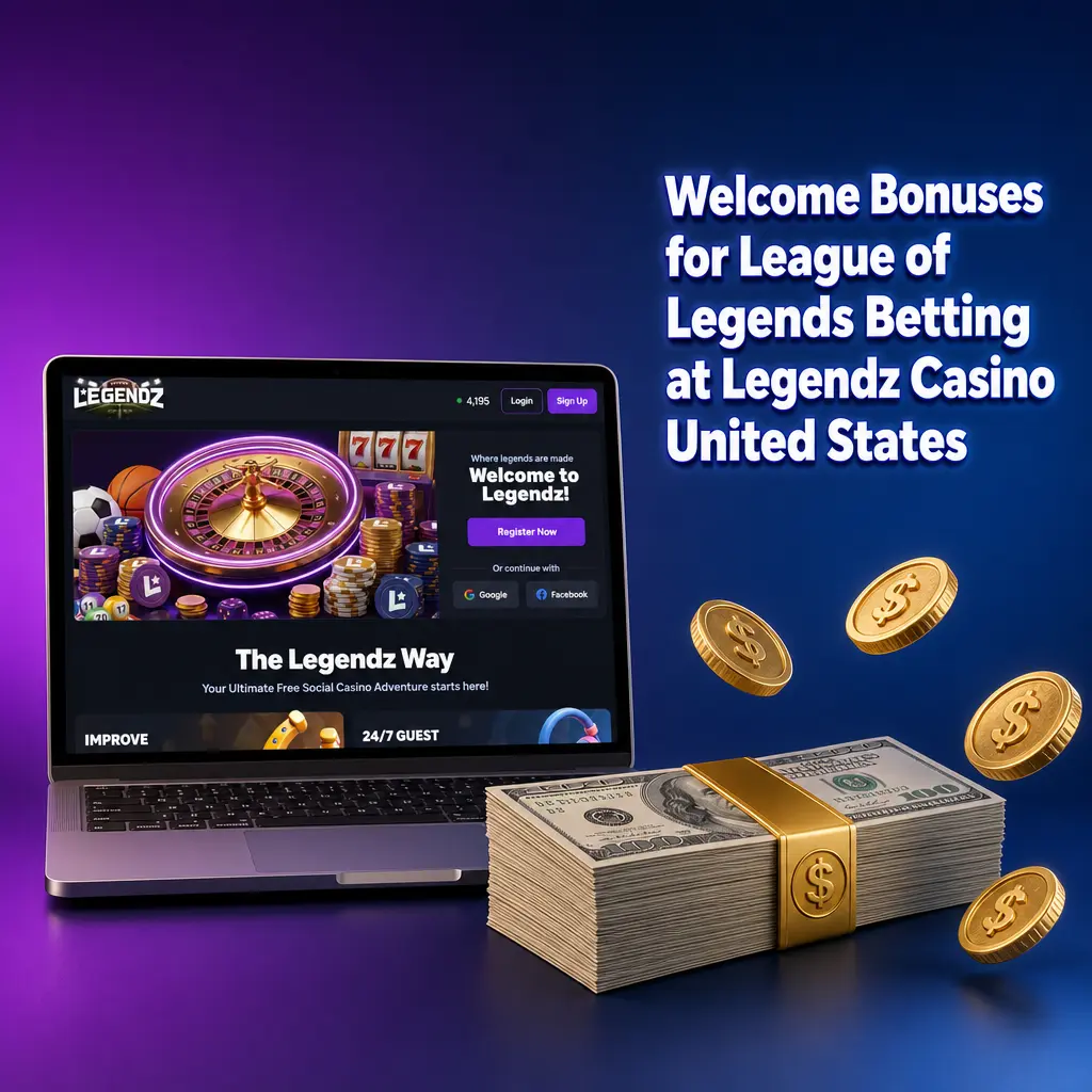 Welcome Bonuses for League of Legends Betting at Legendz Casino United States