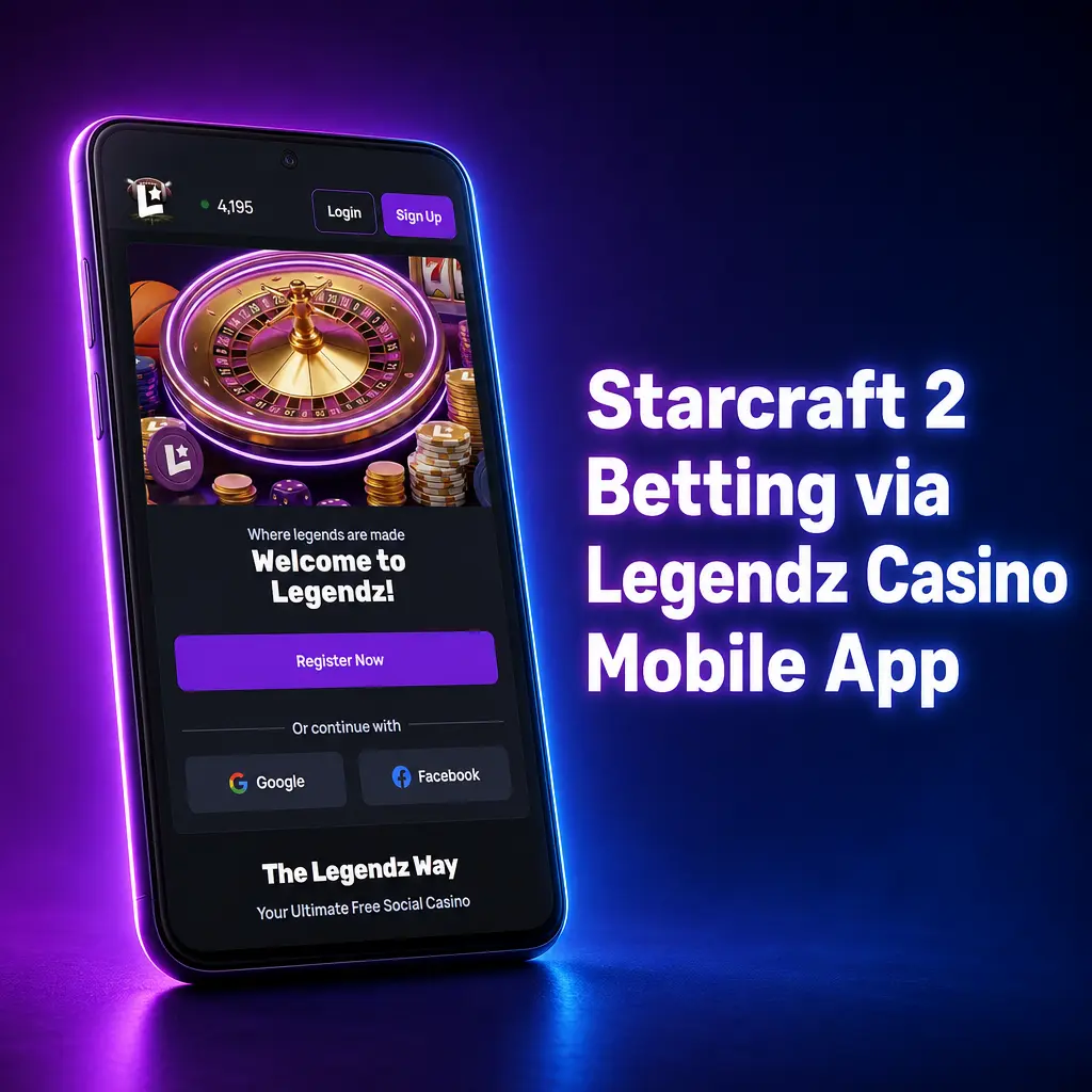 Starcraft 2 Betting via Legendz Casino Mobile App
