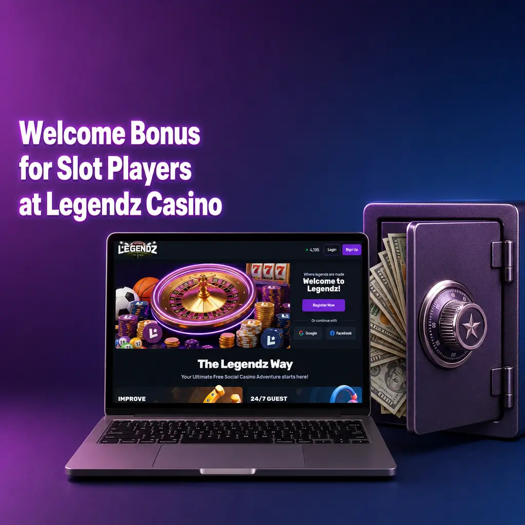 Welcome Bonus for Slot Players at Legendz Casino