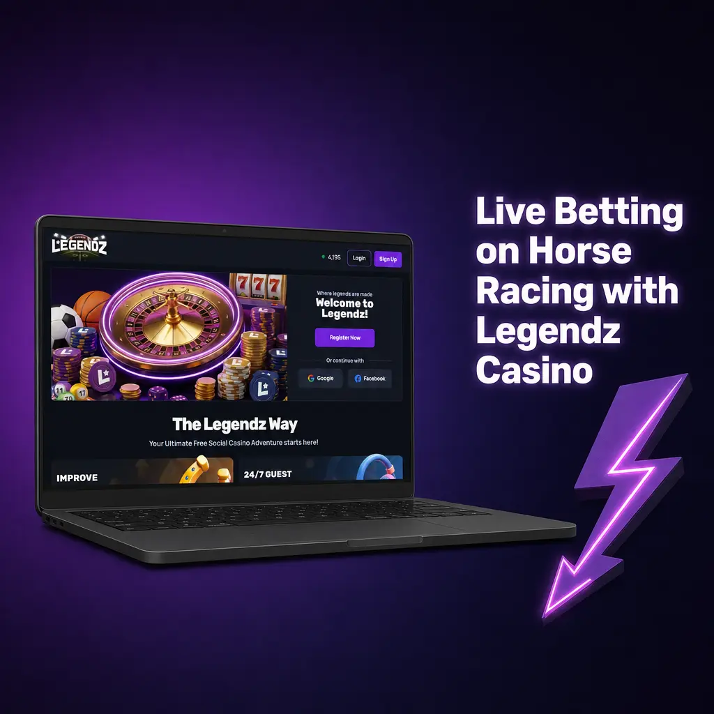 Live Betting on Horse Racing with Legendz Casino