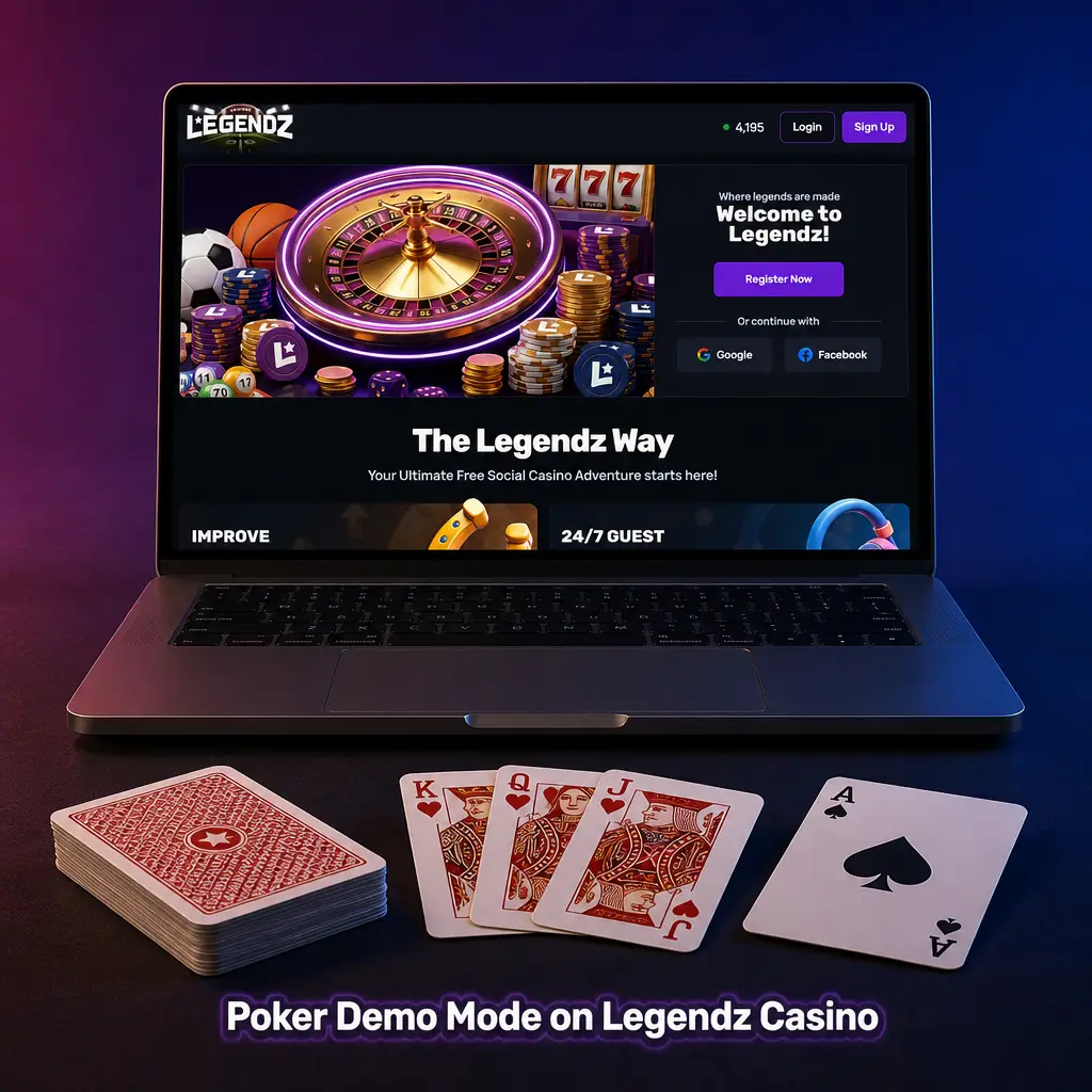 Poker Demo Mode on Legendz Casino